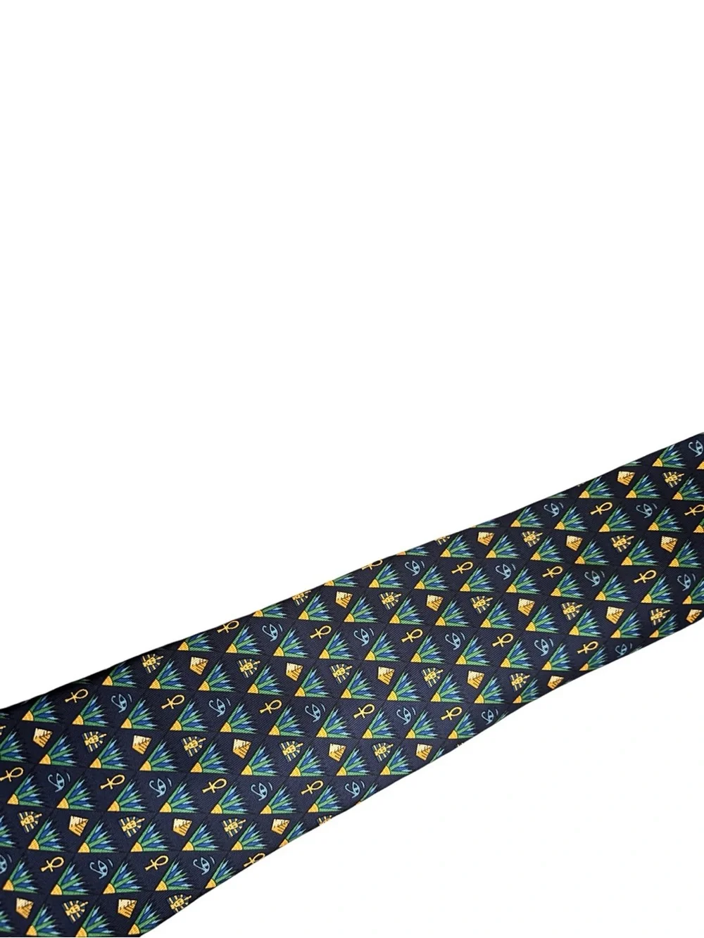 HERMÈS silk tie